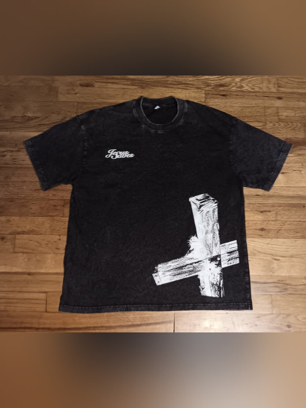 Vintage GOD Jesus Christ Saves t-shirt Christianity Cross church